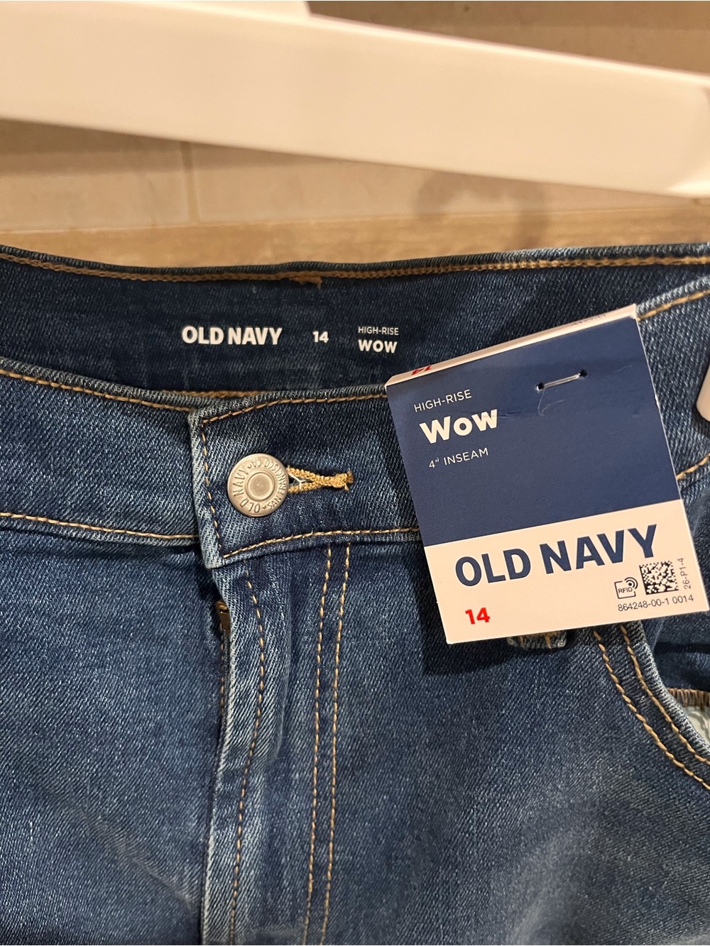 Women’s Old Navy Denim Jeans Size 14 - Picture 2 of 2